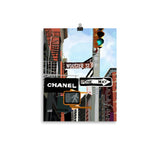 Soho Street Fashion Poster