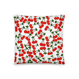 Cherry Graphic Pillow